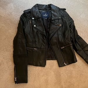 American Eagle Faux Leather Jacket